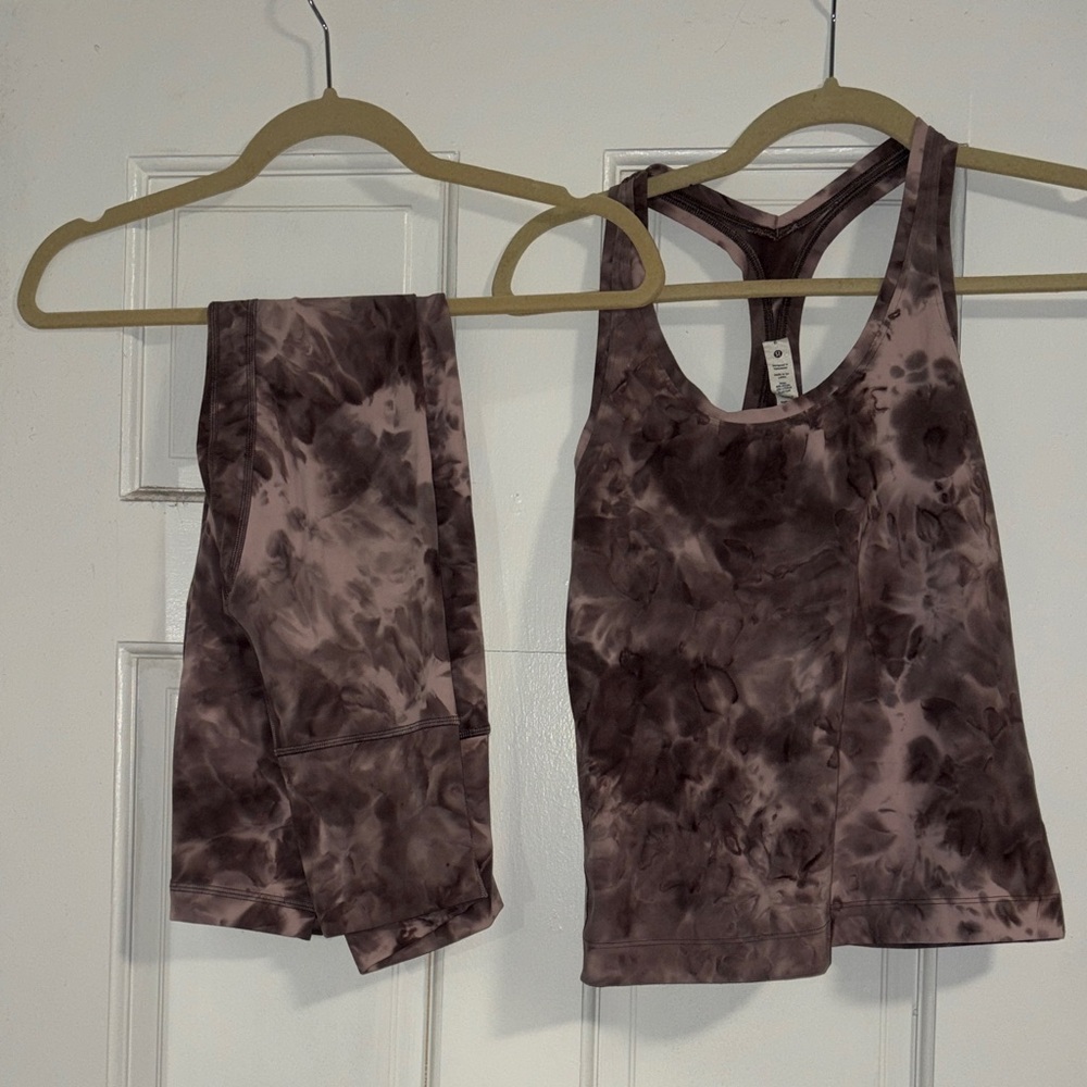 Lululemon set Tank Top and Leggings Set